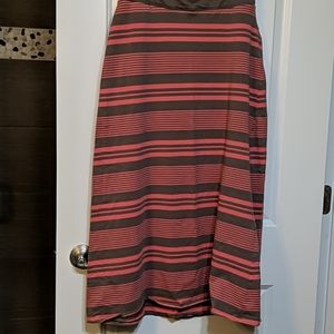 Toad & Co Striped Keyboard Skirt